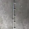 Máquina cañón de niebla boquilla de anillo de agua cabeza atomizadora anillo circular acero inoxidable boquilla atomizadora de alta presión varilla recta rociado