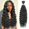 Extensiones de Cabello Sintético Rizado Profundo Europeas y Americanas Transfronterizas, Trenzas de Cabello Rizado Largo para Crochet, Cabello para Crochet