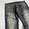 Jeans de algodón para hombre de estilo Harajuku vintage, marca independiente transfronteriza, estilo callejero, lavados, desgastados, corte ancho, holgados