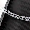 Encaje con Tejido Calado Accesorios de Ropa Atado con Flores Encaje de Punto al por Mayor Hilo de Encaje Accesorios para el Cabello Hechos a Mano DIY Poliéster