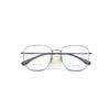 Atacado F6005 ultra-leve moda retro semi-titânio moldura de titânio puro almofada de nariz de duas cores chapeamento IP resistente à cor