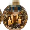 Adornos de bola de Navidad, decoraciones de bola de plástico, árbol de Navidad, Papá Noel, muñeco de nieve, renos, decoraciones de escena de tren, decoraciones navideñas
