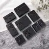 Venta al por mayor de cajas de regalo listas para enviar con tapas y bases, diseño de moño LOVE, cajas de regalo de alta gama, cajas vacías, cajas de regalo negras y cajas de regalo personalizadas