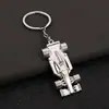 Llavero de Carreras F1 Regalo Coche Regalo Creativo Regalo de Negocios Colgante de Metal Tridimensional Encanto Modelo Al Por Mayor