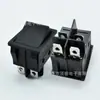 Interruptor Marino Kcd4 Doble Posición de Tarjeta Grande Negro Calentador Cinta de Correr Interruptor Eléctrico 16A 250V