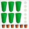 Aquaponia Equipamento de Maré Cultivo Sem Solo Copos de Plantio Sifão Cestas de Cultivo Conexão de Dispositivo DIY Conexões de Tubo de Abastecimento de Água