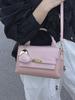 Fábrica de Origen de Comercio Exterior Transfronterizo 2025 Nuevo Bolso de Mano para Mujer de Estilo Retro de Moda Bolso Cuadrado Pequeño Bolso Kelly
