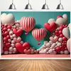Día de San Valentín Atmósfera de Globos Doble Oso Globo de Amor Traje Decoración Globo de Película de Aluminio Traje