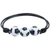 Pulseras Populares de Baloncesto y Béisbol de Amazon, Pulseras Tejidas con Hilo de Cera para Tenis y Mundial de Fútbol, Pulseras de Joyería Deportiva