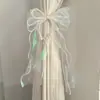 Amarra-cortinas, Laços de Fita, Amarra-cortinas Transparentes Estilo Francês de Luxo Leve, Cordas Amarradoras Transparentes Estilo Coreano Estética Off-White