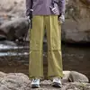 Novo Outono Impermeável Anti-rugas Repelente à Água Camping Caminhada Casal Calças Casca Tendência Calças de Trabalho Outdoor Masculino Design