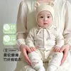 Mameluco de verano sin huesos Clase A de fibra de bambú para bebé de manga larga ropa para recién nacido para bebés niños y niñas ropa para aire acondicionado pijamas