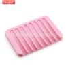 Caixa de Sabão de Silicone Personalizada Suporte de Sabão Personalizado Saboneteira Arte Criativa Escorredor de Sabão Caixa de Sabão com Logo Impresso
