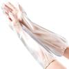 Guantes Largos Desechables Estilo Extendido Transparente Entrega Directa de Fábrica Uso en Limpieza del Hogar Protección de Higiene Guantes Desechables