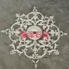 Luminária de gesso mosaico estilo francês, luminária de gesso mosaico decoração estilo europeu design de teto