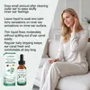 Gotas para Ouvido LANISKA 30ml Cuidado Auricular Uso Doméstico Suave Refrescante Confortável Design com Conta-gotas para Canal Auditivo