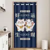 Cortina de porta especializada para cozinhas abertas, cortina divisória à prova de óleo para uso doméstico, cortina de resfriamento para ar condicionado, sem necessidade de furar