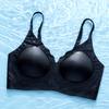 Nova lingerie sem costura feminina de verão com vazados, fresca, linda nas costas, respirável, sexy, para seios pequenos, com bojo, anti-queda, sutiã fino