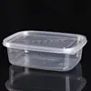 Caja de Empaque Grande Desechable Rectangular 1500ML1892 Comida Langosta Caja de Empaque de Plástico Comida para Llevar Comida para Almuerzo