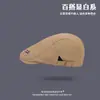 Gorra de Boina Literaria Retro Japonesa para Hombre Versión Coreana Simple Boina para Mujer Primavera y Otoño Estilo Callejero Británico Sombrero de Pintor de Moda