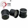 Perilla de Metal Tipo Sombrero de Paja Negro Eje Floral 17-20x17 Perilla Giratoria Potenciómetro de Volumen de Audio