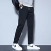 Pantalones Casuales Finos de Verano para Hombre de Seda de Hielo de Secado Rápido Elásticos Pantalones Deportivos Holgados de Pierna Recta para Hombre