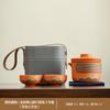 Bule de Chá Cerâmico de Alta Qualidade, Copo Rápido para Carro, Conjunto de Chá Kung Fu Personalizado Estilo Chinês Qingshan Yanhe, Atacado Personalizado