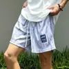 Pantalones Cortos Finos de Verano para Hombre Marca de Moda Sueltos Casuales Deportivos Baloncesto Americano Simples Pantalones Cortos para Correr