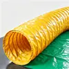 Duto de ar de esqueleto para mineração é resistente ao puxão, antienvelhecimento, à prova d'água, à prova de umidade, fornece ventilação de longa distância com baixa perda e possui um design de pressão negativa