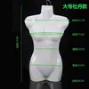 Cabideiro de manequim de meio corpo homens mulheres crianças peito raio-X loja de roupas manequim adereços placa suspensa folha de manequim de plástico