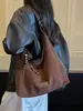 Bolso de Terciopelo Gamuzado para Mujer 2026 Nuevo Otoño Súper Caliente Retro Estampado de Leopardo Bolso de Hombro Bolsa de Mano Tote de Gran Capacidad para Viajes