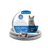 Collar calmante para mascotas en stock transfronterizo con feromonas para gatos para aliviar la ansiedad, collar calmante para perros