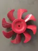 Ventilador de Flujo Axial a Prueba de Aceite, Humedad y Explosiones Aspas de Aluminio Accesorios para Aspas de Ventilador de Aleación de Aluminio T35/T40