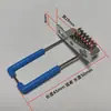 Luz LED con Forma de Flor Pinza de Resorte Luz de Techo Foco Agujero para Foco Pinza de Resorte Acero Inoxidable