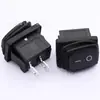 Interruptor Kc Certificado Coreano Forma de Barco Kcd1 Impermeable, Resistente al Aceite, Antiexplosión 6A250V Retardante de Llama 15*21mm