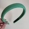Diadema Verde Primavera con Acabado de Alta Gama, Versátil para Salir, Diadema de Esponja, Pinza para el Cabello, Accesorio para el Cabello, Estilo Nuevo