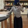 Conjunto de Sudadera con Capucha y Rayas Casuales Nuevo Otoño 2026 para Niñas Mayores con Pantalones de Pierna Ancha