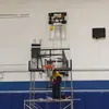 Soportes de Baloncesto para Interiores al por Mayor para Escuelas, Fabricantes, Adultos y Adolescentes, Aleación de Aluminio, Altura Ajustable, Tableros de Baloncesto Montados en la Pared
