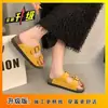 Chinelos Birkenstock retrô 2025, novas sandálias de verão grossas para uso externo, chinelos de enfiar na praia 2025 com sola grossa para uso externo