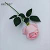 Simulação de rosa única, arco de casamento, flor de mesa de chumbo, arranjo de paisagem de shopping, flor falsa, flor de seda, atacado, comércio exterior