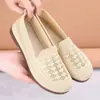Tenis de punto para mujer, colección primavera/verano, zapatos casuales planos estilo Pekín, tenis de malla transpirable, zapatillas para correr de suela suave para estudiantes, venta al por mayor