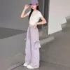 Pantalones de Verano de Secado Rápido para Niñas, Estilo Delgado 2026 Nuevo Modelo, Ropa de Verano para Niños Talla Mediana y Grande, Pantalones de Trabajo de Pierna Recta para Niñas, Protección Solar y Repelente de Mosquitos