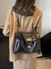 Primavera 2026 Nuevo Estilo Europeo y Americano Simple Gran Capacidad Casual Hebilla de Cierre Bolso Grande Bandolera Moda Tendencia Bolso Cruzado Bolso de Mujer