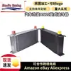 Enfriador de aceite de transmisión del motor con enfriador de aceite de 10 y 15 filas británico AN10 modificado para automóvil transfronterizo Haofa