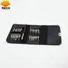 Juego de Destornilladores 25 en 1, Reloj para Teléfono Móvil, Herramienta Destornillador para Desmontaje y Reparación de Relojes, Funda de Bolsa de Cuero 25 en 1