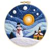 Ins Venta Caliente Halloween Fantasma Calabaza Decoración de Fieltro Colgante para Niños Dibujos Animados Poke Fieltro de Lana Agujado Bordado a Mano Poke