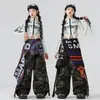Conjunto de Jazz para Niñas Moderno y Genial Disfraz de Baile Callejero de Moda para Niñas