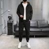Suéter con capucha de tela Chaolun, traje de chaqueta de manga larga, cárdigan, pantalones, ropa informal, traje deportivo transfronterizo para hombre.