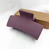 Pinza para el Cabello Mate Transfronteriza Tamaño Mediano Pinza Cuadrada Plana Sólida Pinza de Garra Cuadrada para la Parte Posterior de la Cabeza Pinza de Tiburón para Mujer Venta al por Mayor