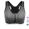 Explosivo TV Clássico Zíper Frontal À Prova de Choque Lindo Sutiã Esportivo Traseiro Yoga Tamanho Grande Roupa Interior Colete Esportivo Feminino
